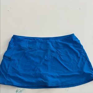Women's Blue Swim Skirt